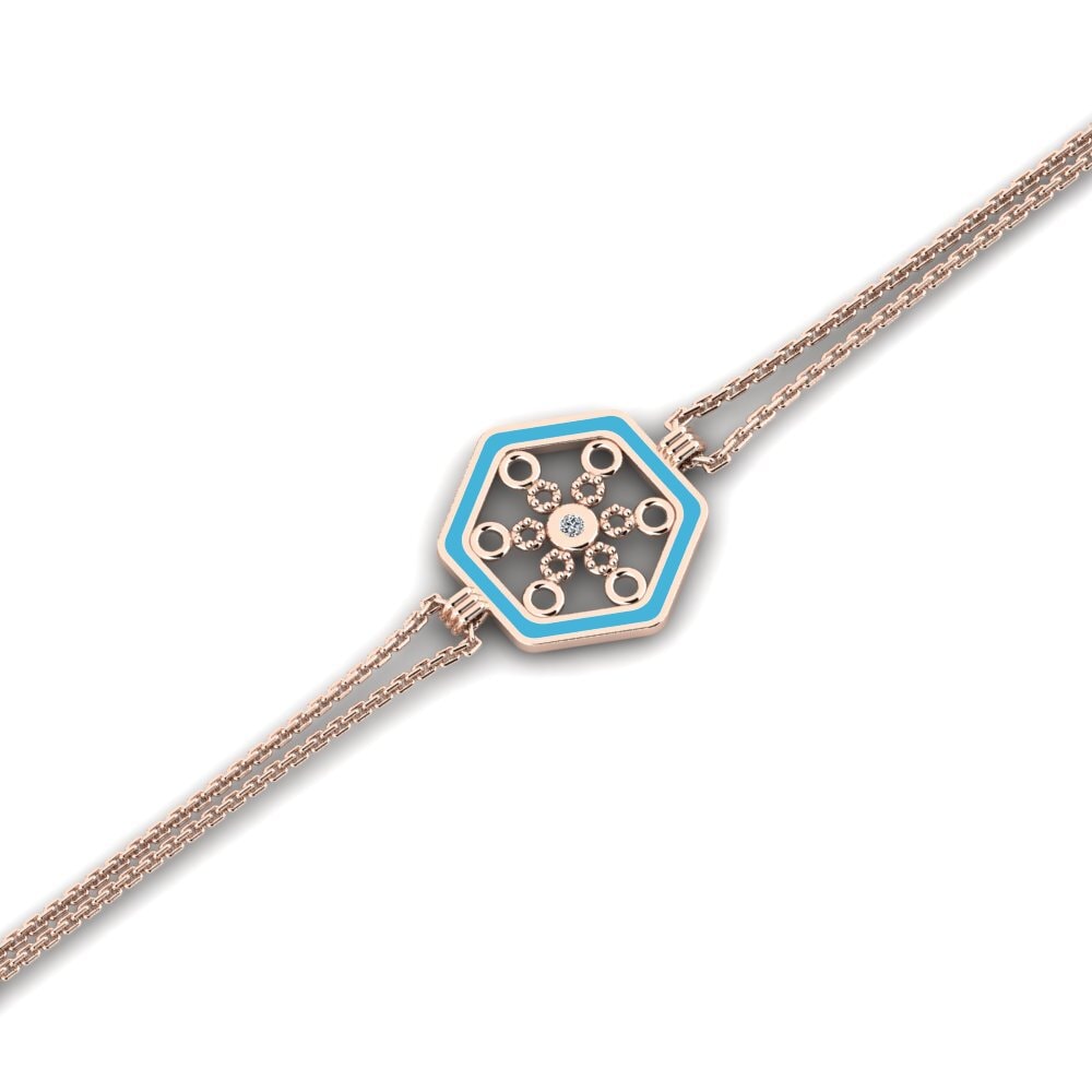 14ct Rose Gold Women's Bracelet Bronmore