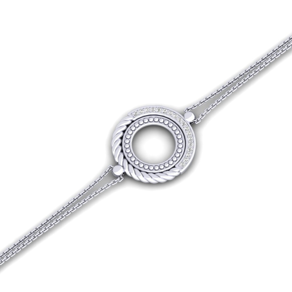 Moissanite Women's Bracelet Bumoles