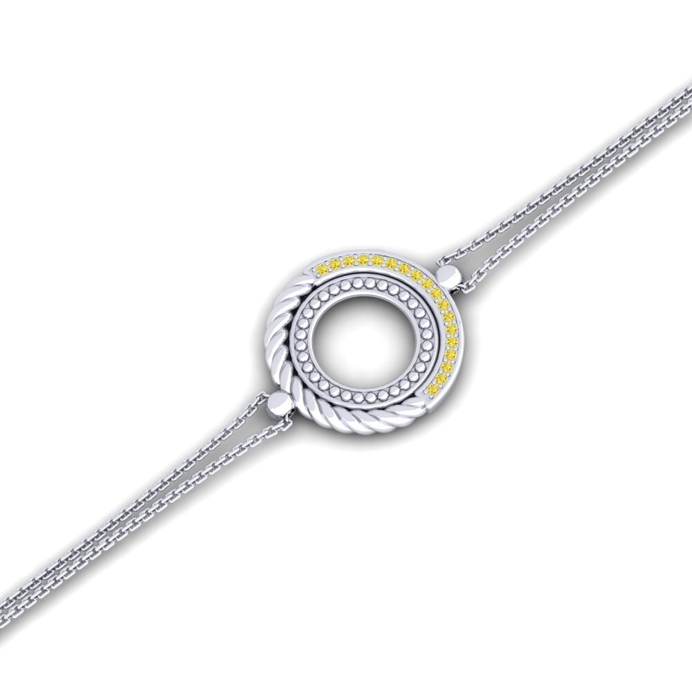 Yellow Sapphire Women's Bracelet Bumoles
