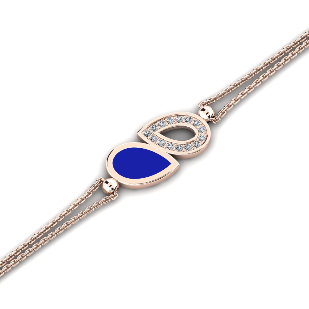 14ct Rose Gold Women's Bracelet Cadfleur
