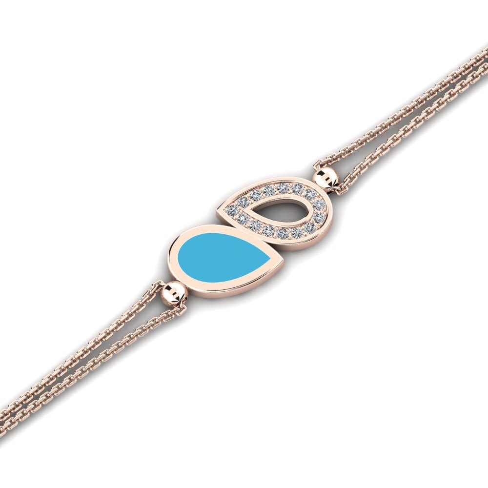 14ct Rose Gold Women's Bracelet Cadfleur
