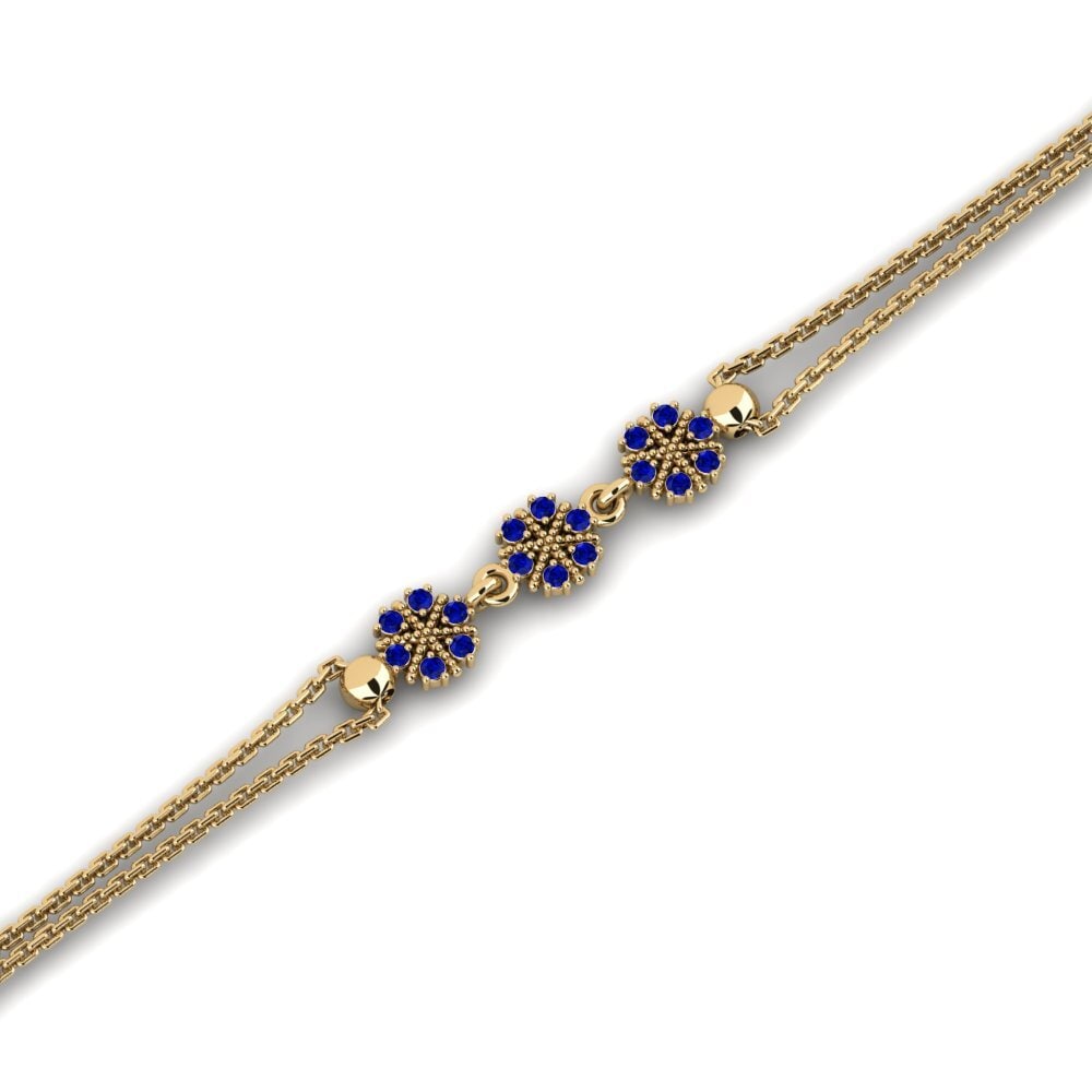 Saphir Bracelet pour femme Chiver