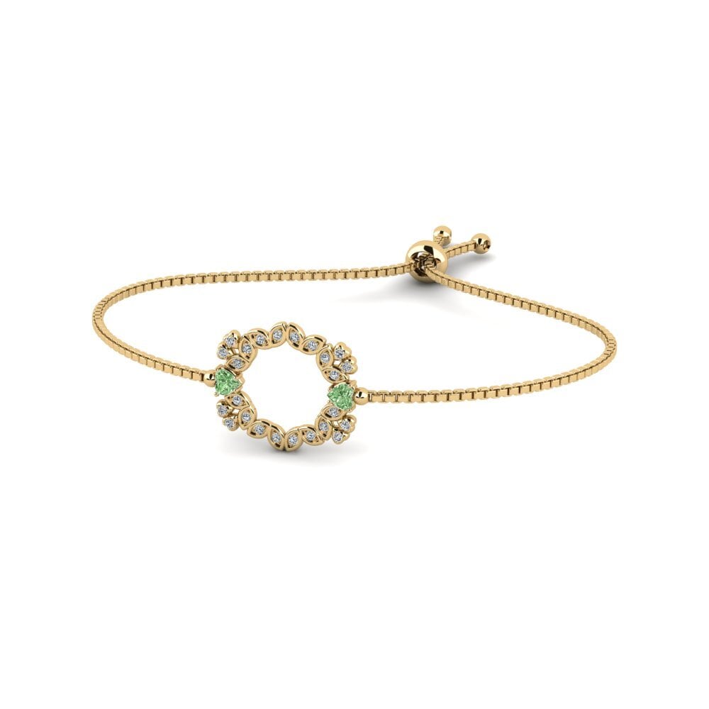 Green Diamond Women's Bracelet Cogle
