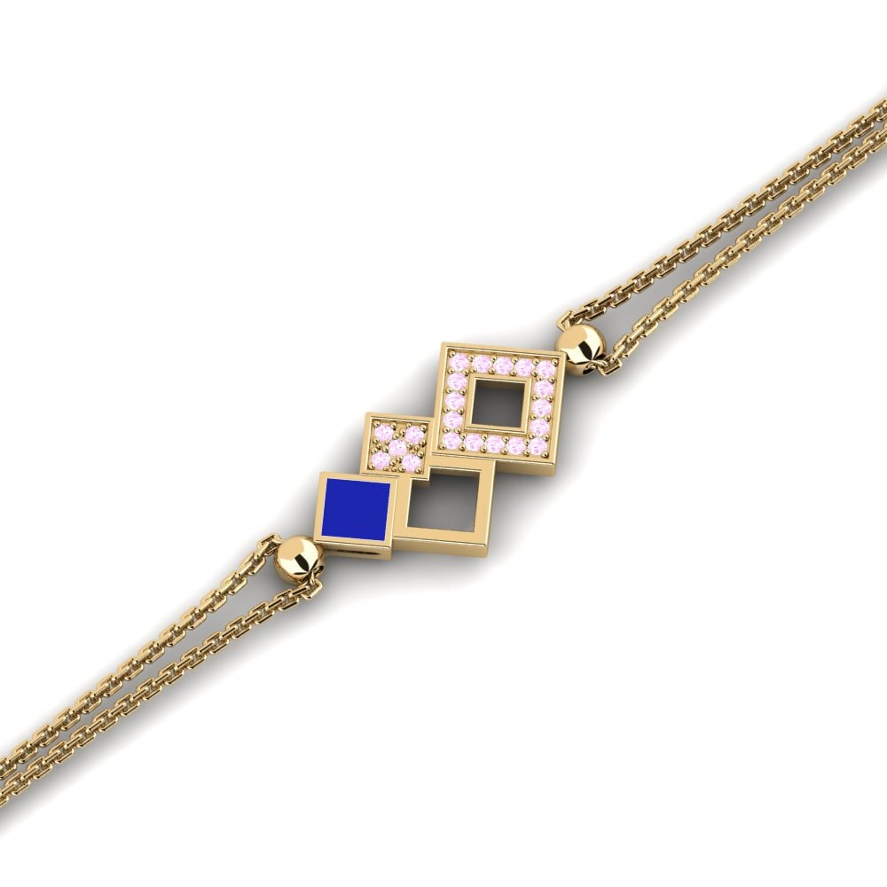 Pink Sapphire Women's Bracelet Deouslate