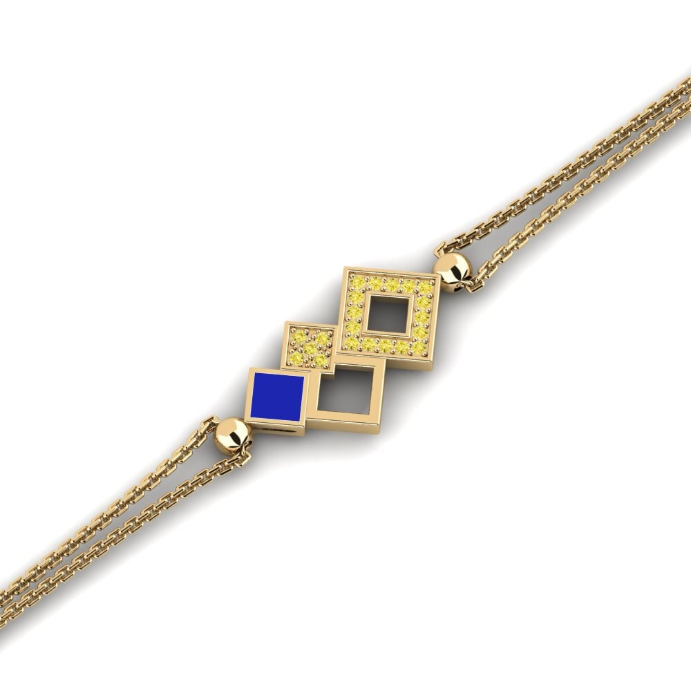 Yellow Sapphire Women's Bracelet Deouslate