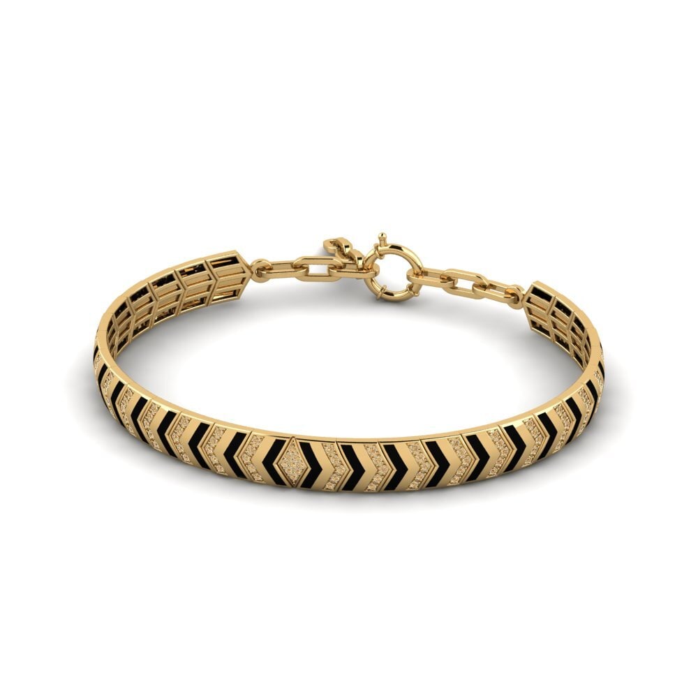Brown Diamond Men's Bracelet Digeste
