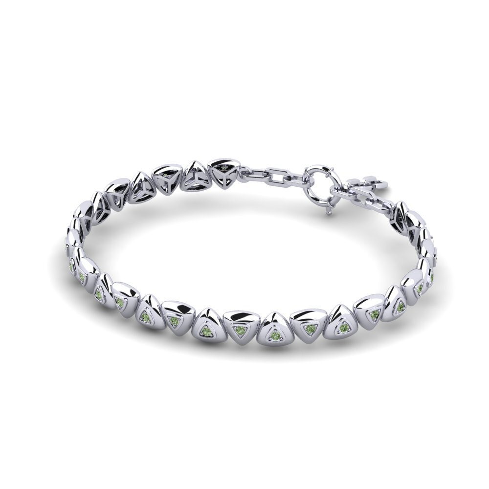 Green Diamond Men's Bracelet Moturans