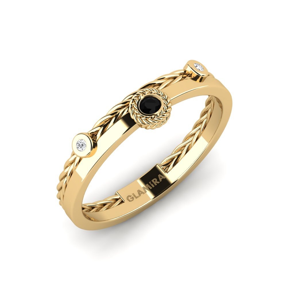 Black Sapphire Ring Alcosta