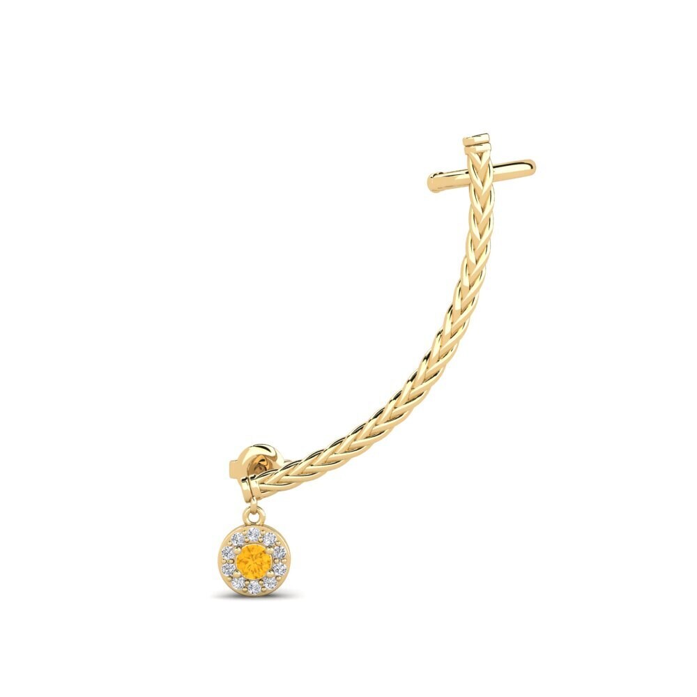 Citrine Women's Earring Beeni