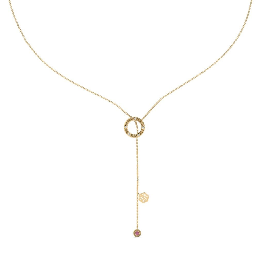 Rhodolite Garnet Women's Necklace Dogmar