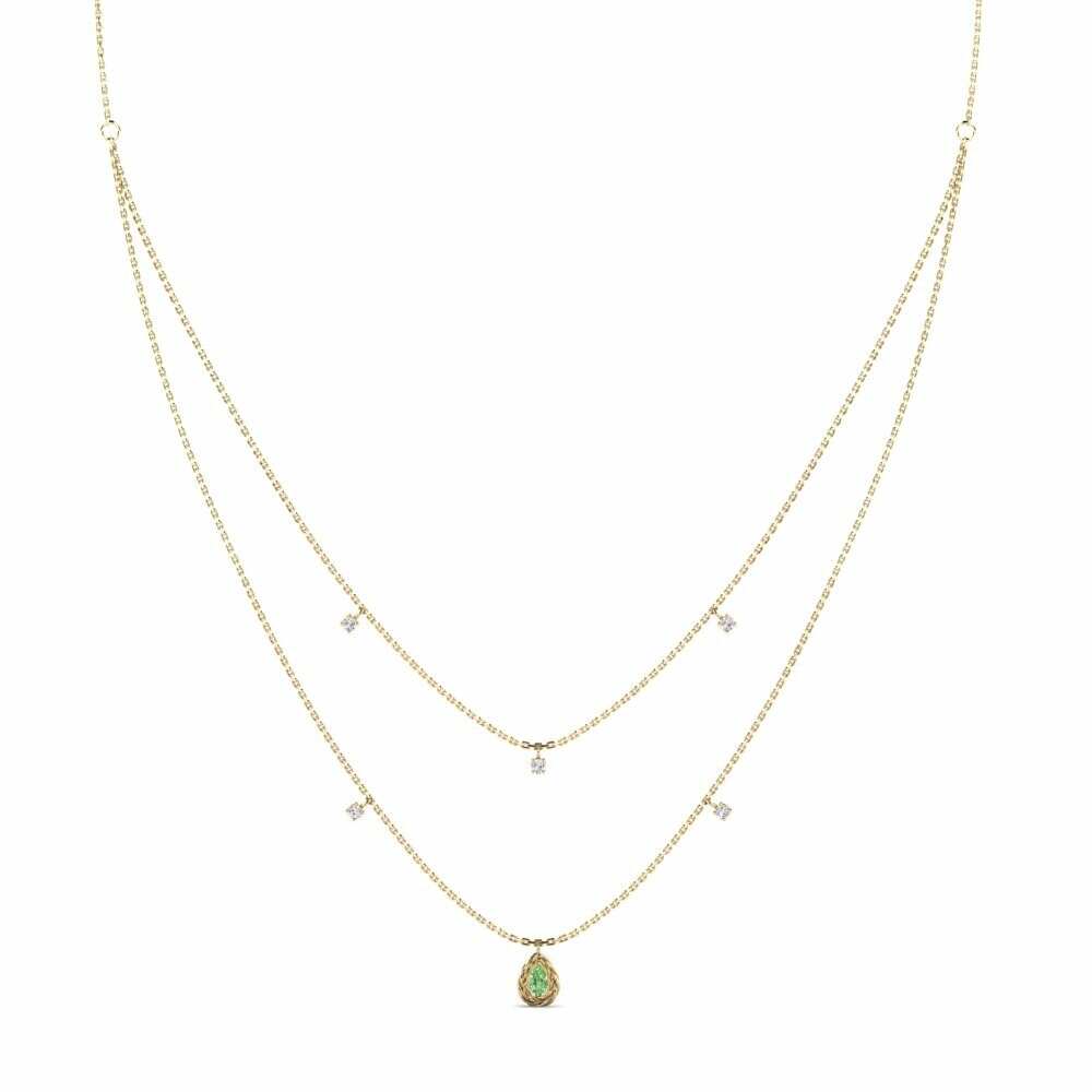 Diamante Verde Collana da donna Eiliv