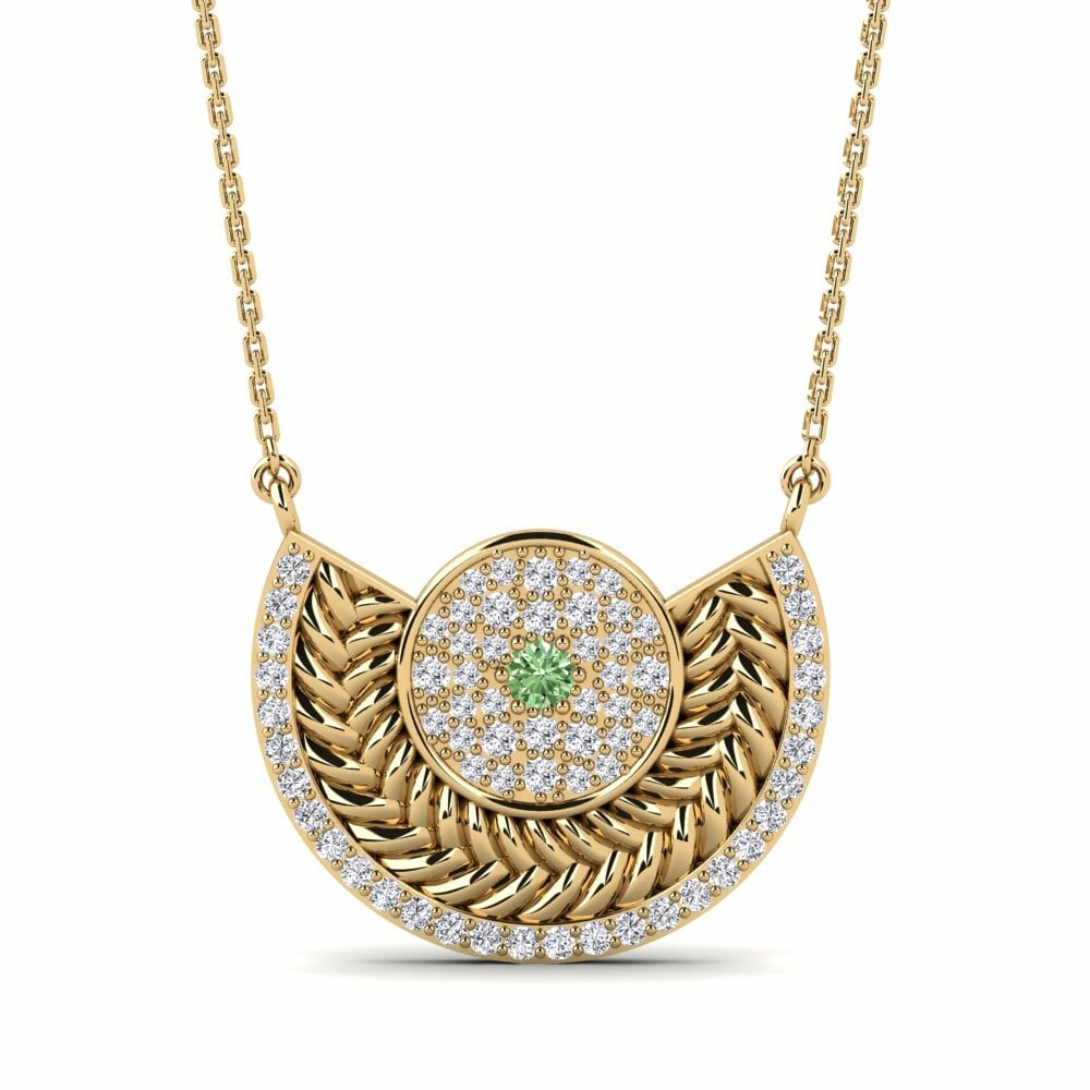 Diamante Verde Collana da donna Enlace