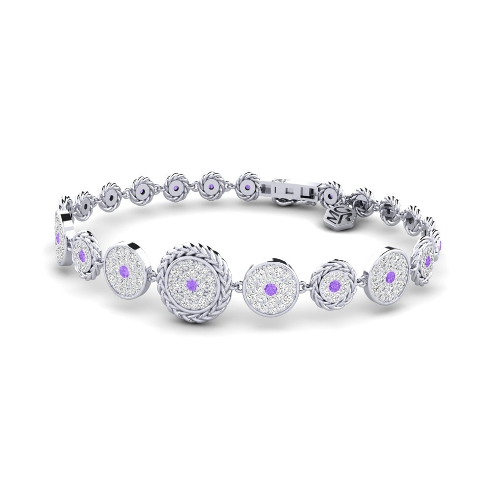 Paladio Amatista Pulsera de Mujer Gird