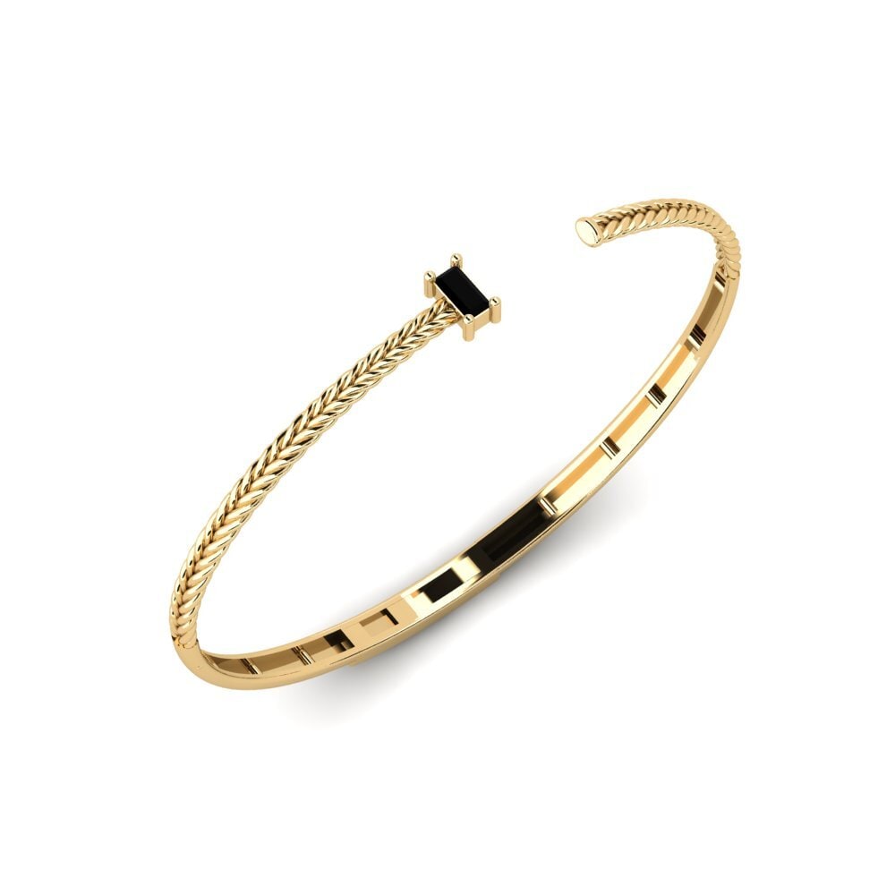 Schwarzer Diamant Damen armband Haakon