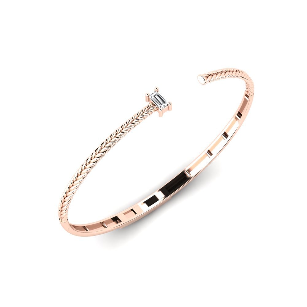 Rotgold 585 Damen armband Haakon
