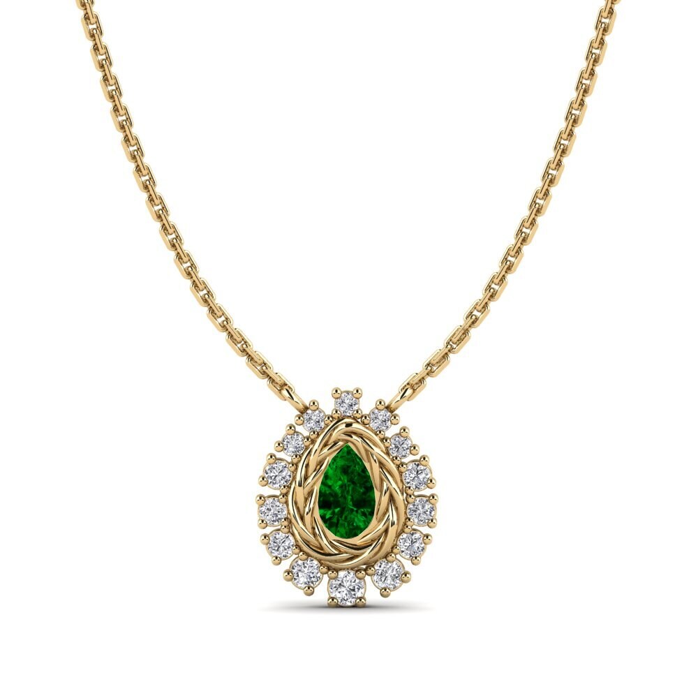 Circonita Verde Collar de Mujer Kines