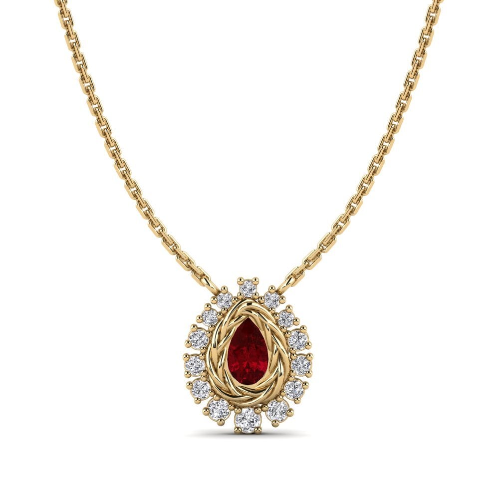 Circonita Roja Collar de Mujer Kines
