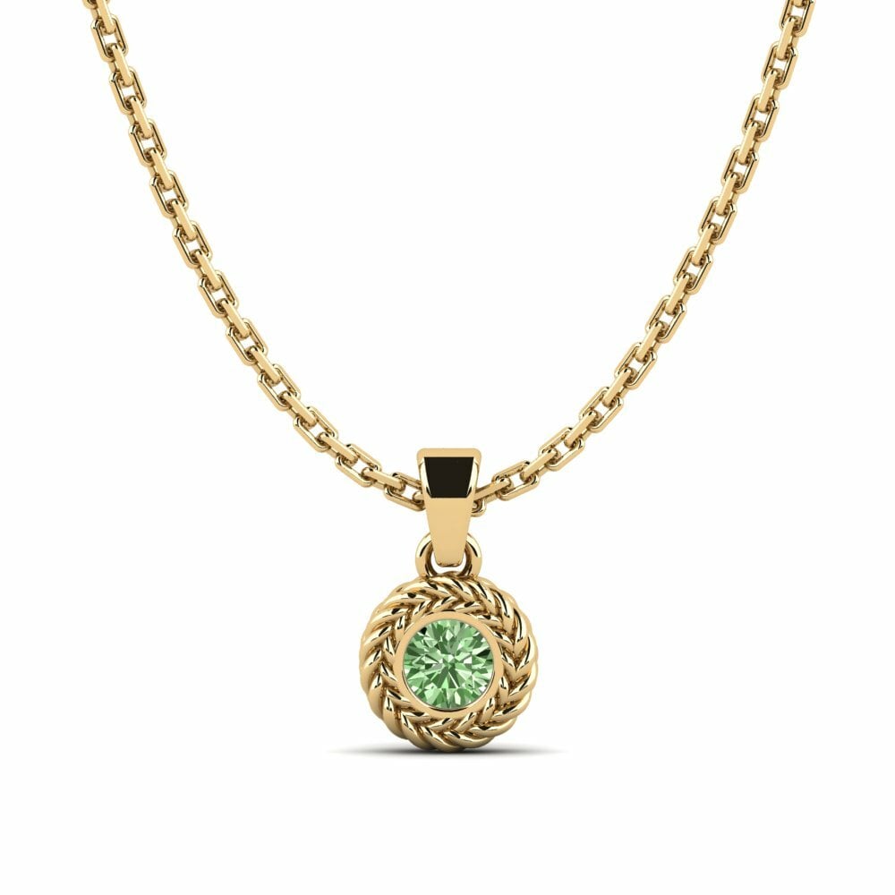 Diamante Verde Ciondolo da donna Luvlife