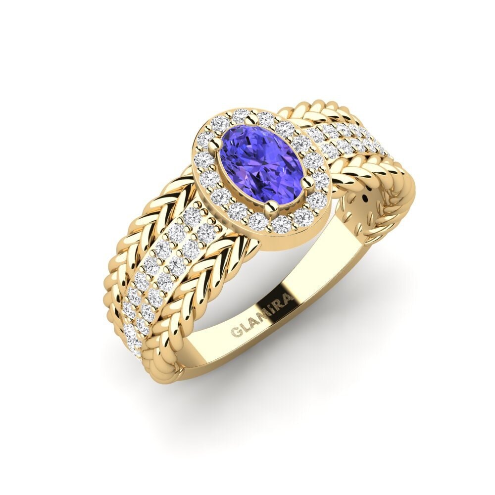 Oval Tanzanite Ring Tenger