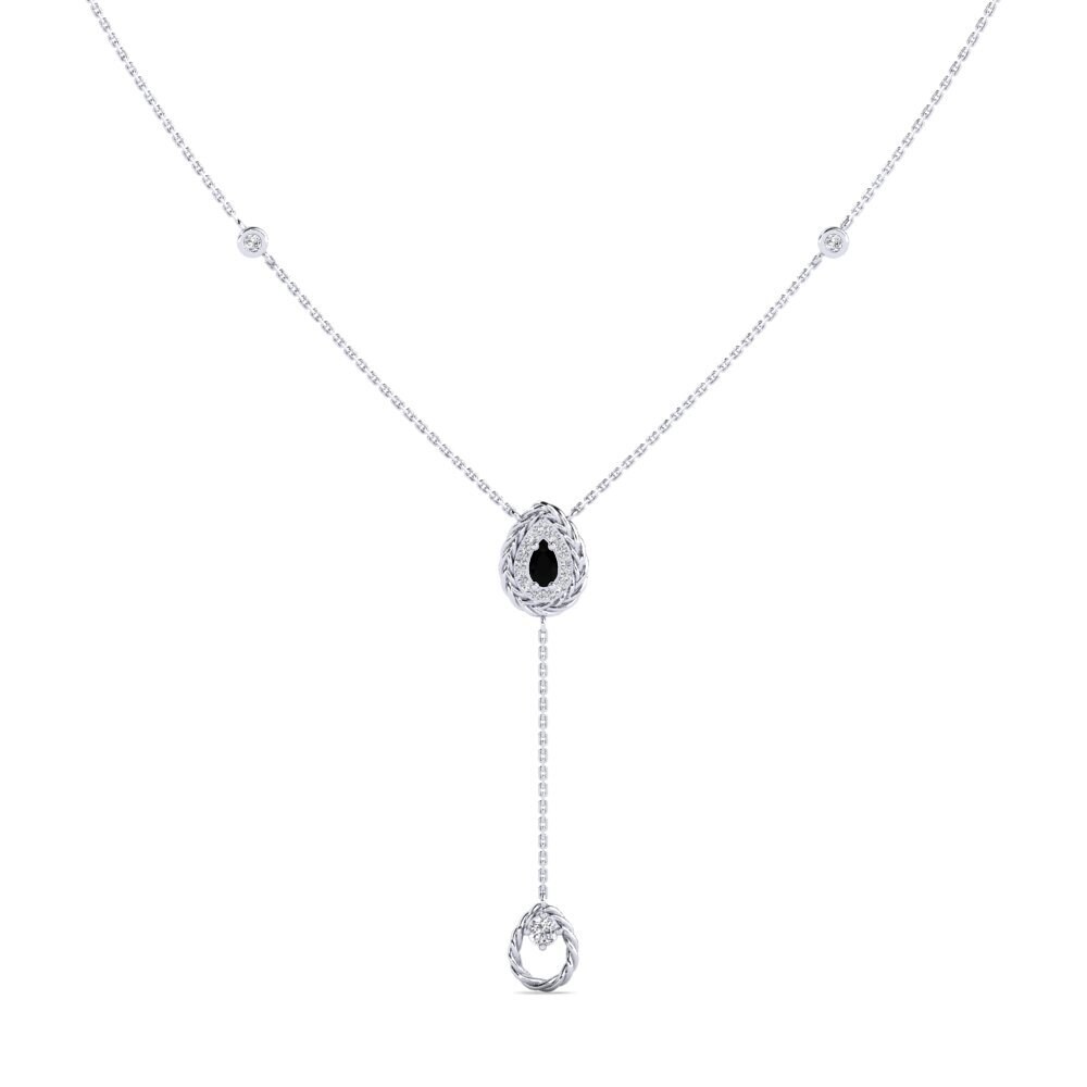 Black Onyx Women's Necklace Vrednosto