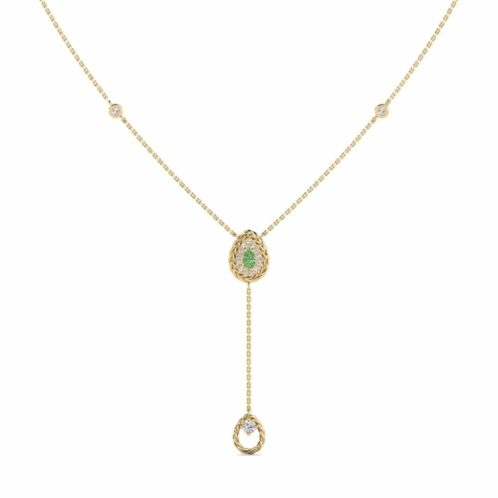 Diamante Verde Collana da donna Vrednosto