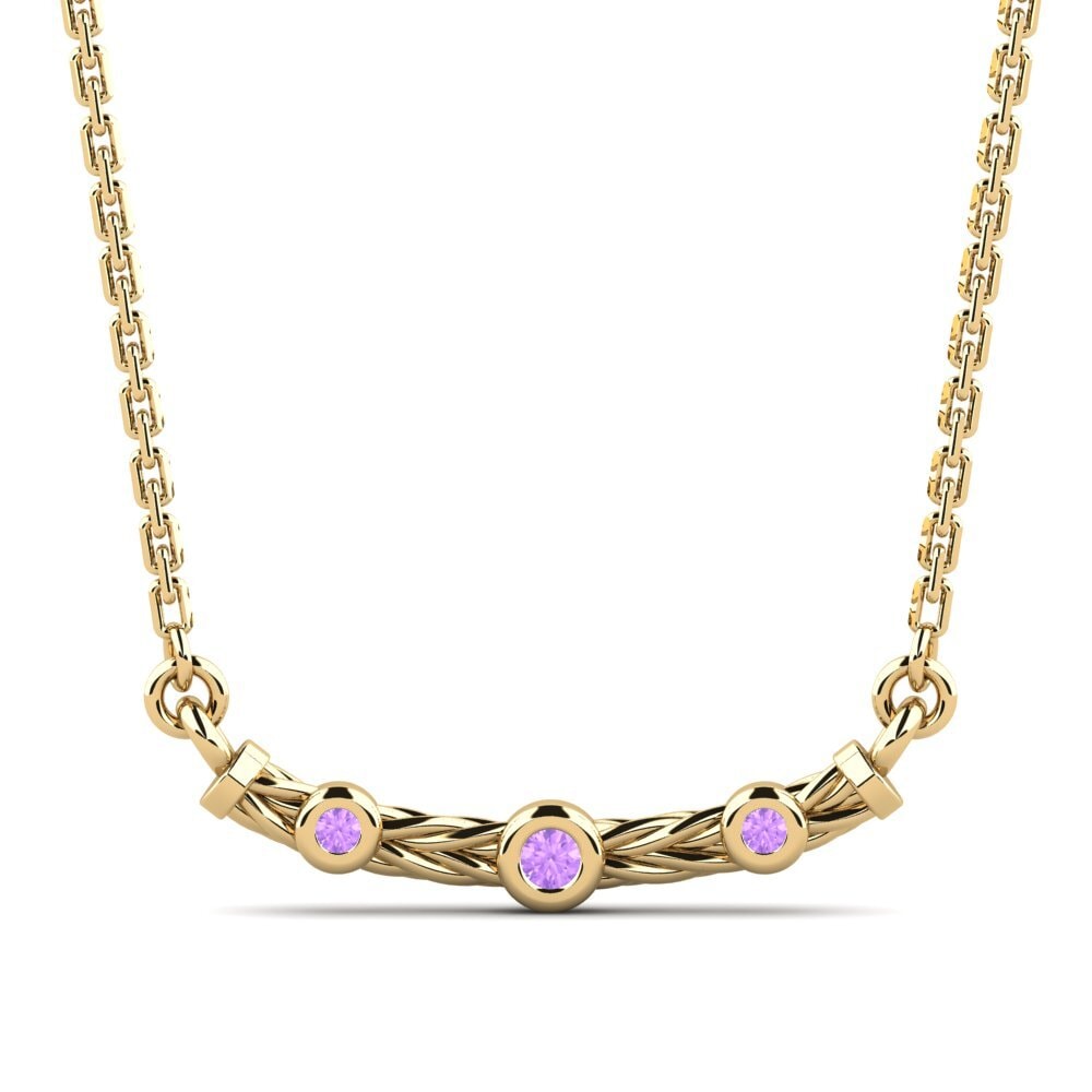 Amethyst Women's Necklace Direndra
