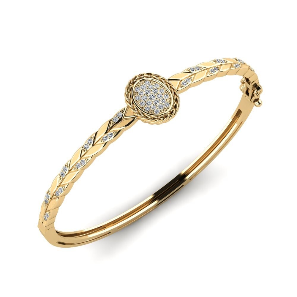 Zircone Bracelet jonc femme Furlall
