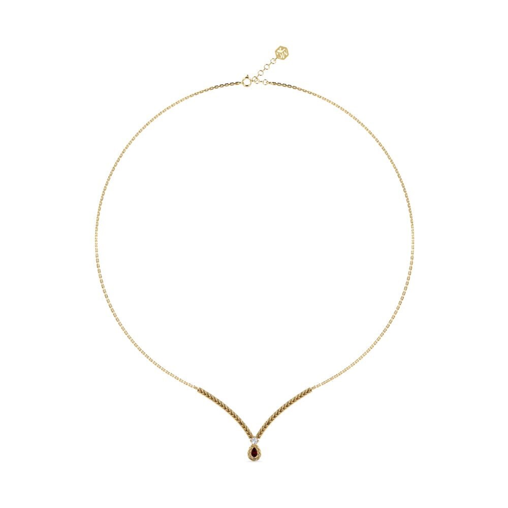 Garnet Women's Necklace Gerdas