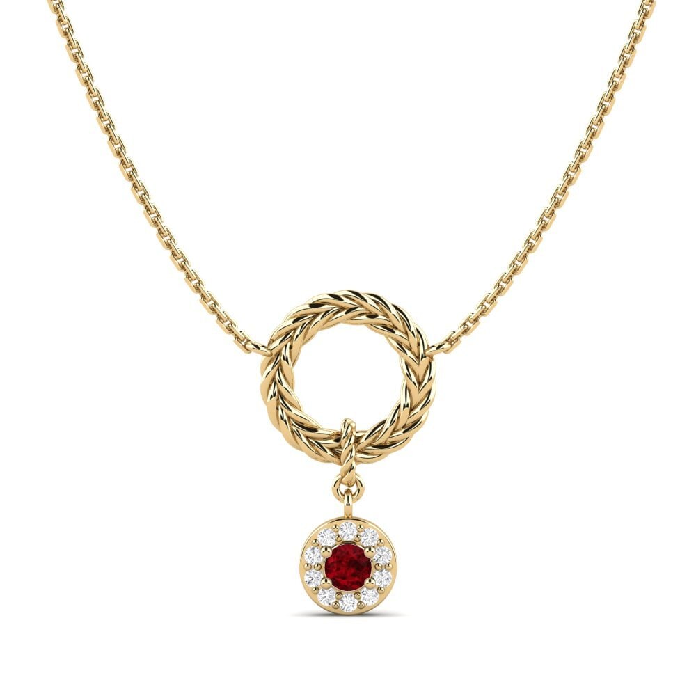 Ruby Women's Necklace Jiswa