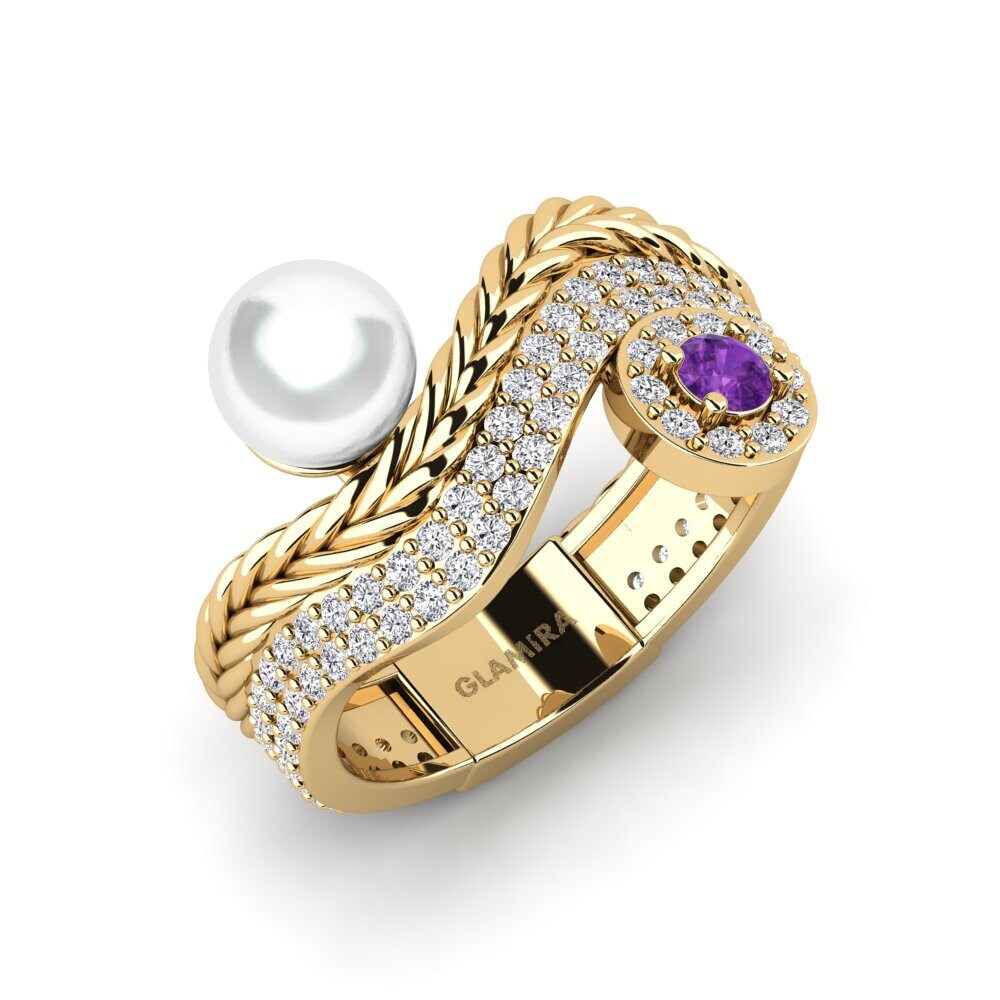 Amethyst Ring Quvonch