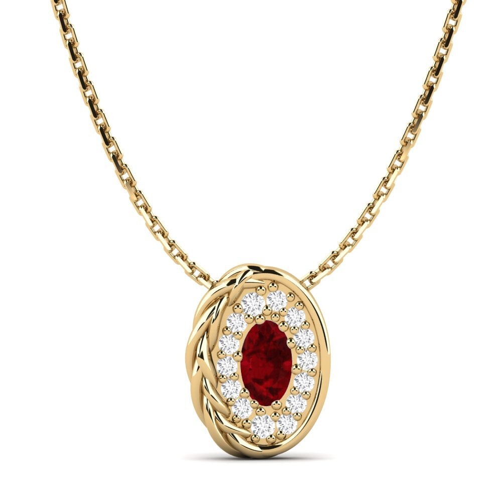 Ruby Women's Pendant Turnon