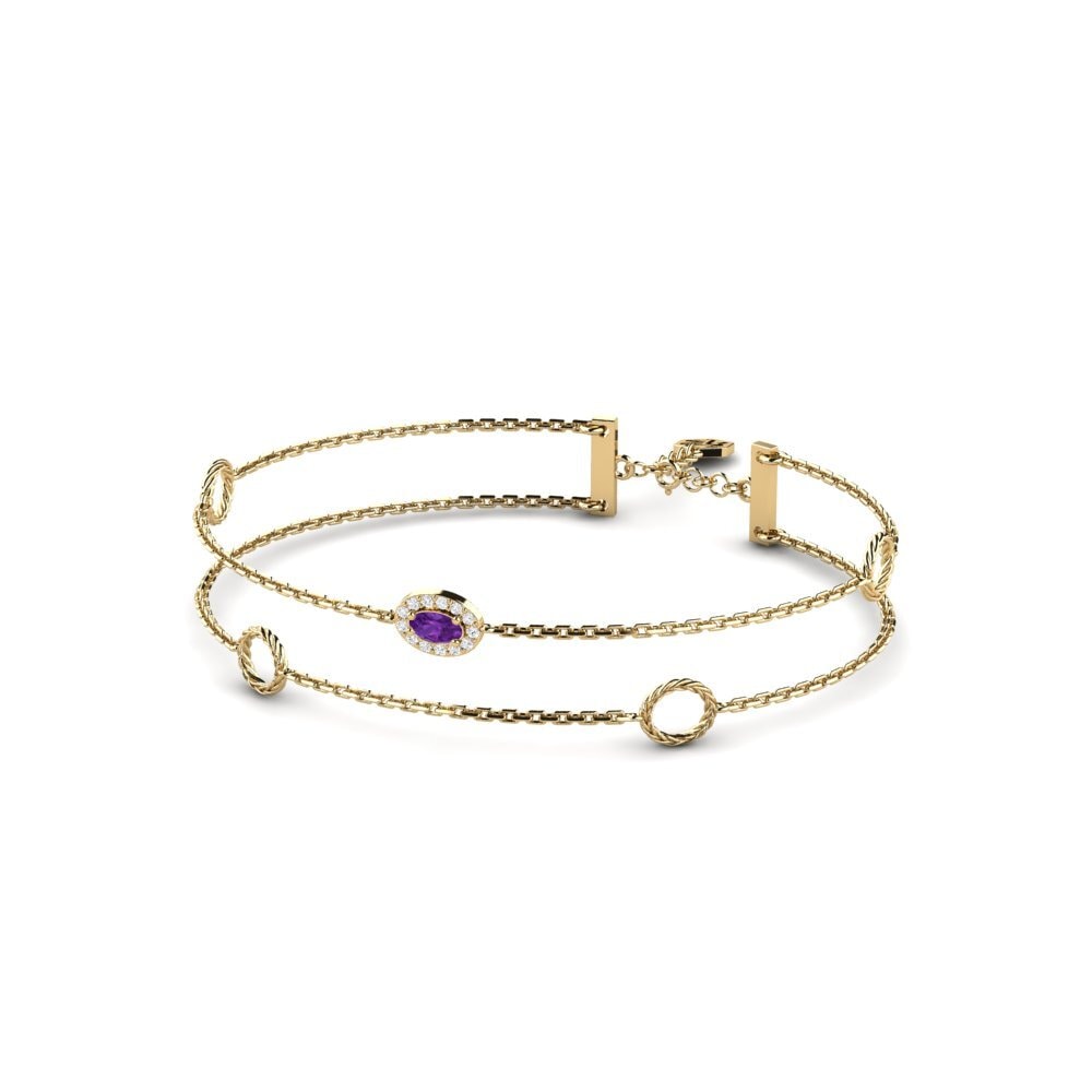 Améthyste Bracelet pour femme Vivacity