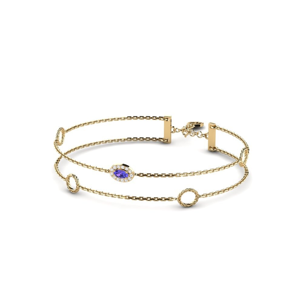 Tanzanite Bracelet pour femme Vivacity