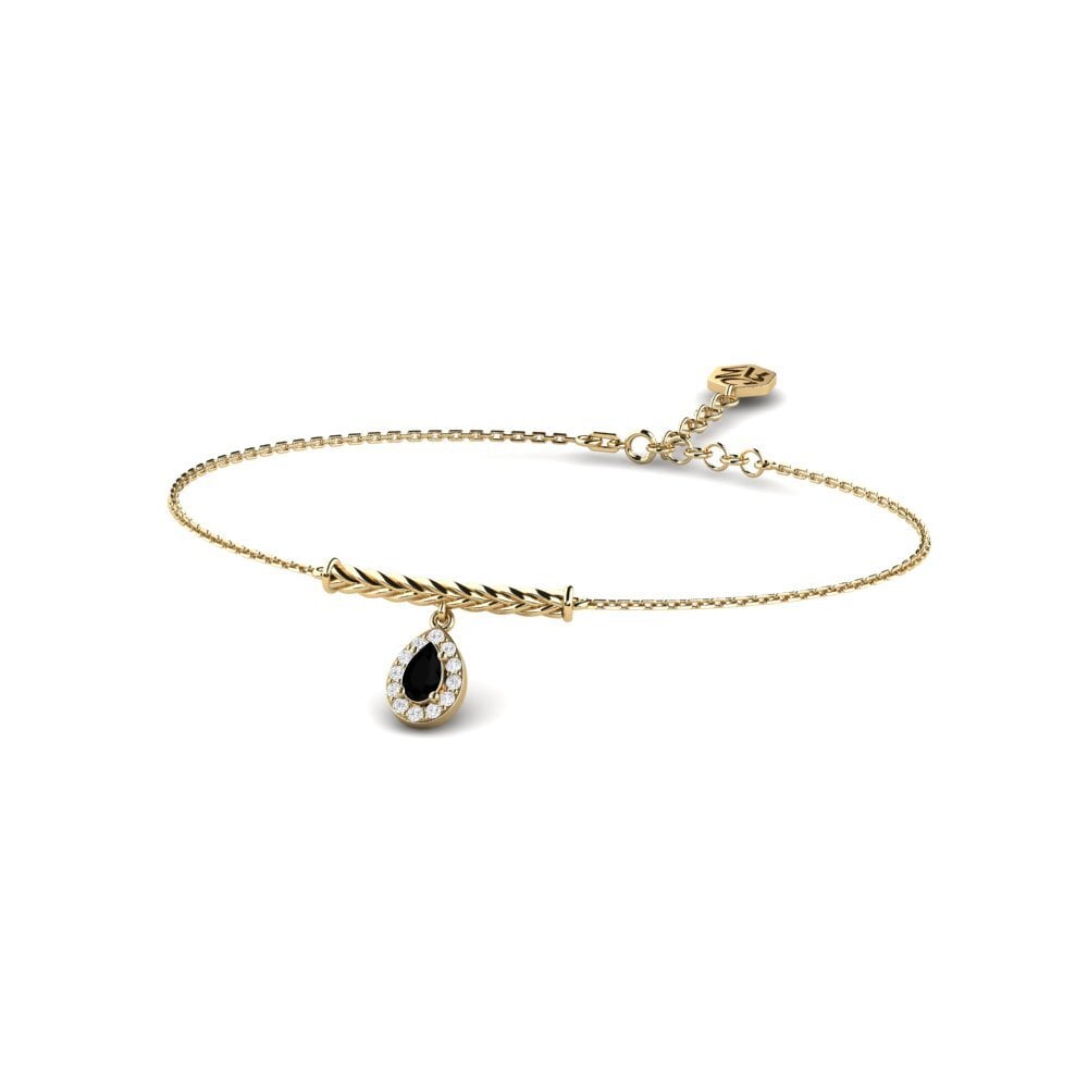 Onyx Noir Bracelet pour femme Vrijedi