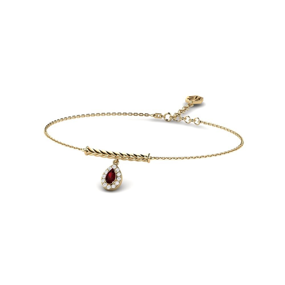Poire Grenat Bracelet pour femme Vrijedi