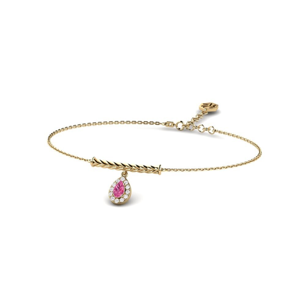 Tourmaline Rose Bracelet pour femme Vrijedi