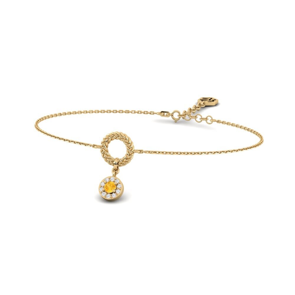 Citrine Bracelet pour femme Werd