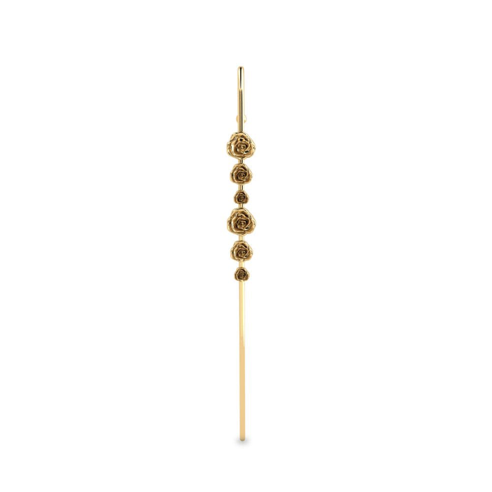 Gelbgold 585 Ohrpiercings Mousnety