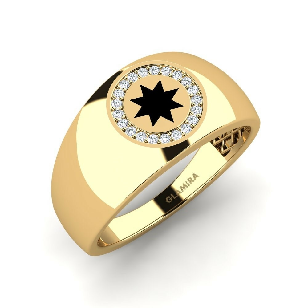 Heren ring Bred