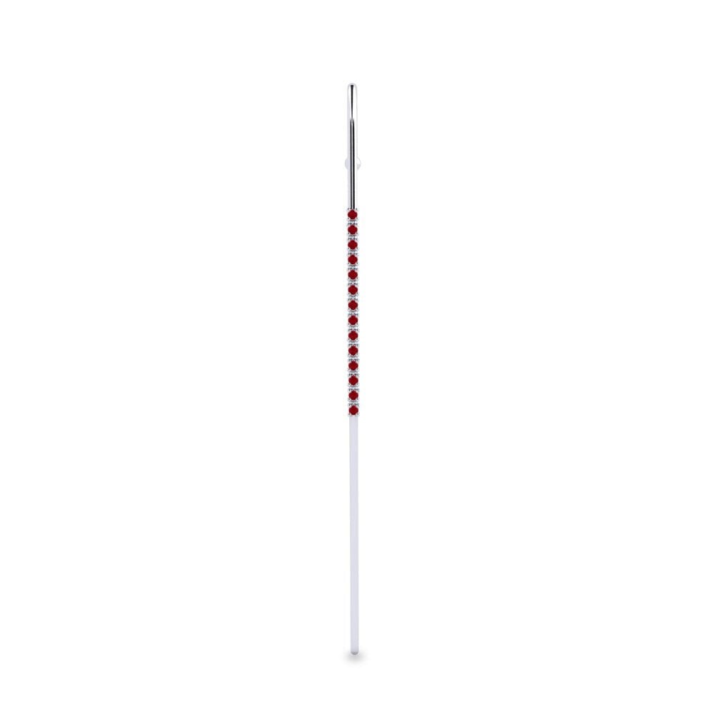 White Silver Red Zirconia Ear Piercing Equing