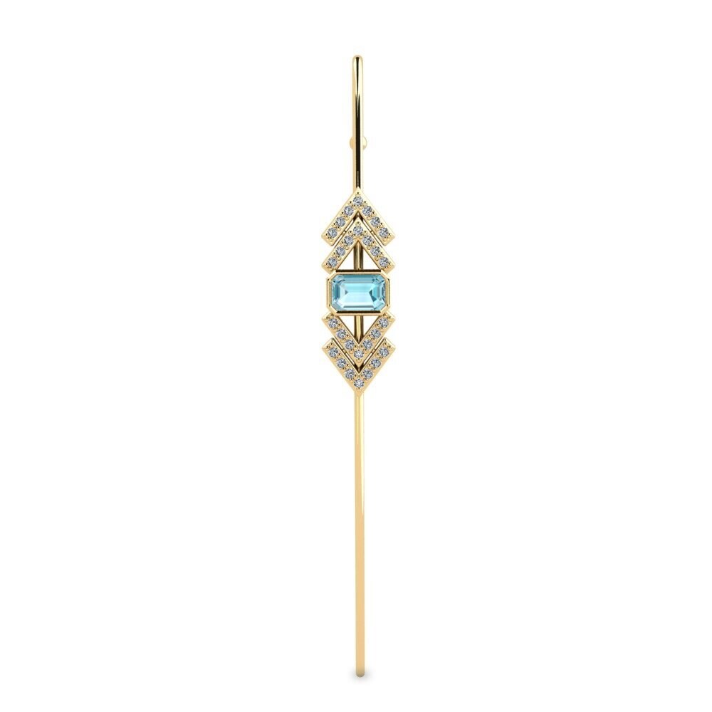Blue Zircon Ear Piercing Ulimbere