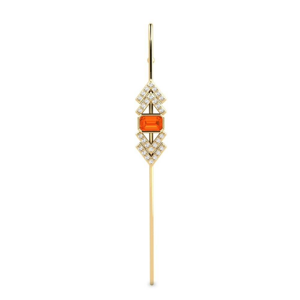 Fire-Opal Earring Ulimbere