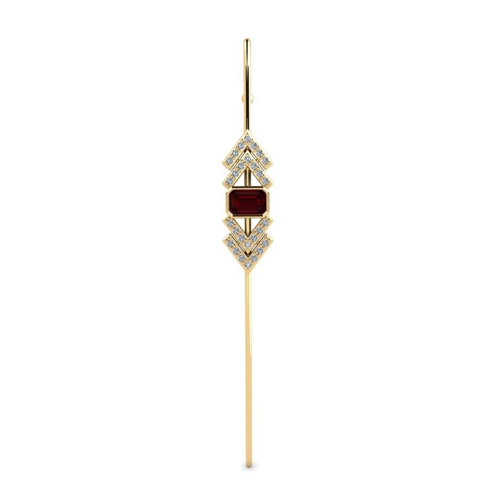 Garnet Ear Piercing Ulimbere