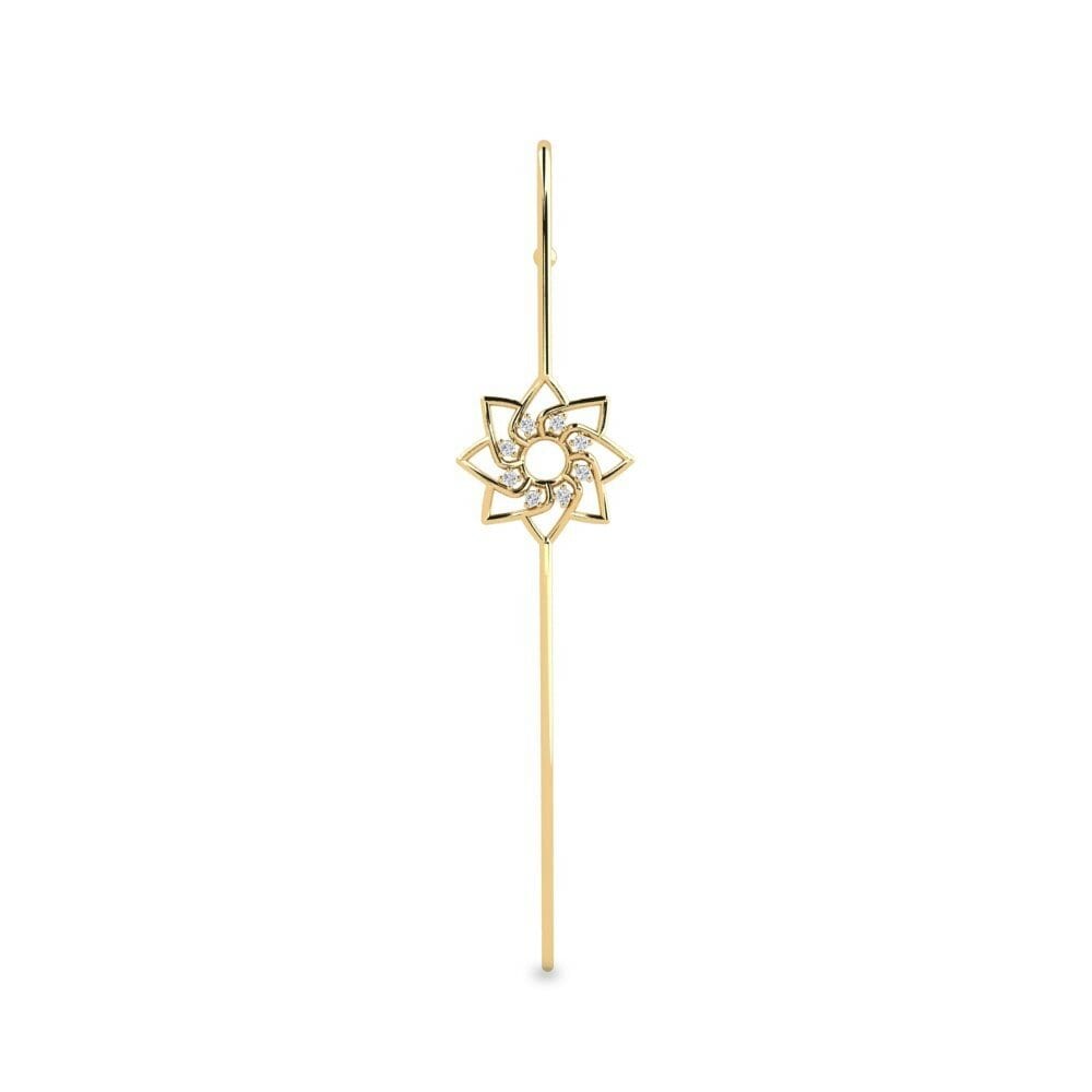 Diamante Perforación de oreja Wourgy