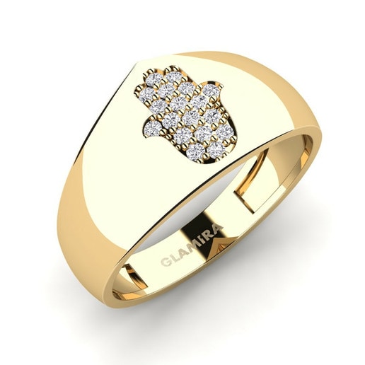Ring Loyalitet 585 Yellow Gold & Diamond