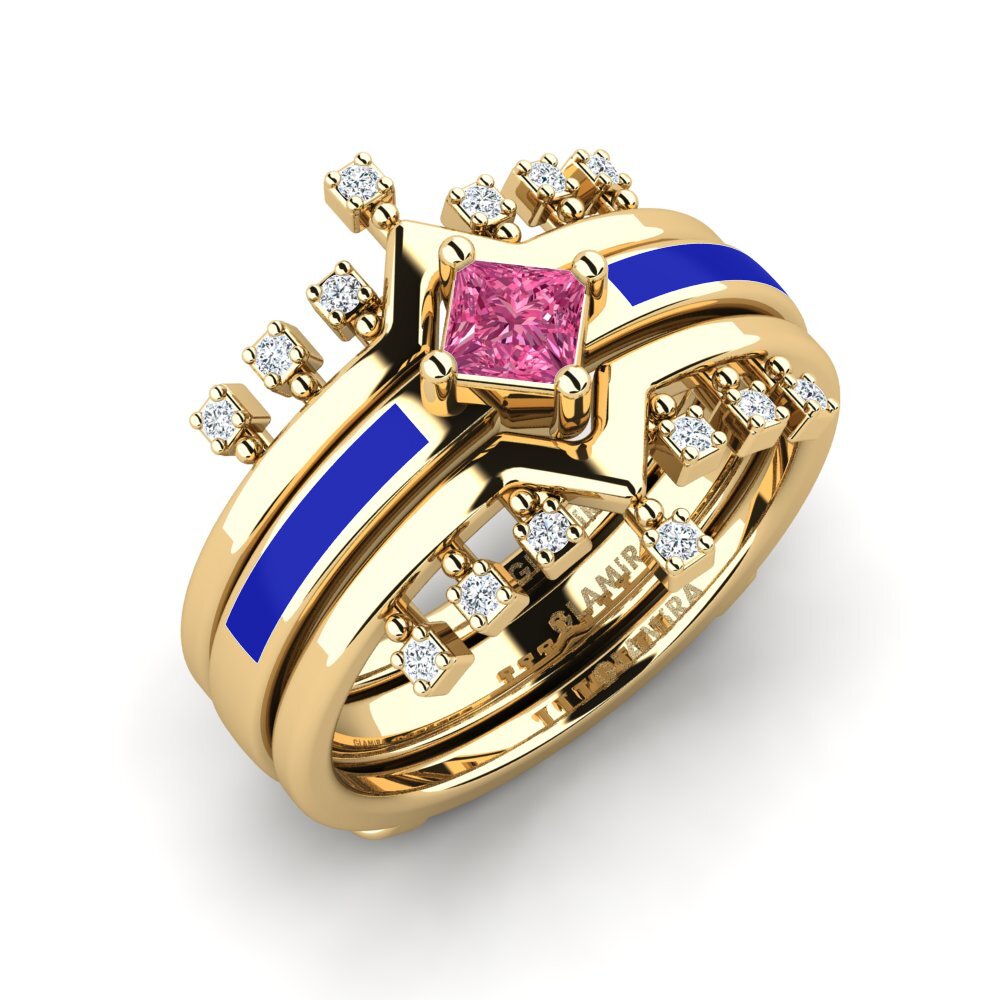 Pink Tourmaline Ring Eormenga SET