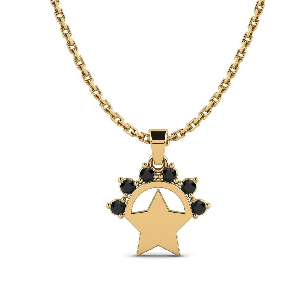 Black Onyx Women's Pendant Affromt