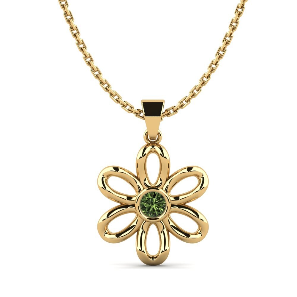 Green Sapphire Women's Pendant Allied