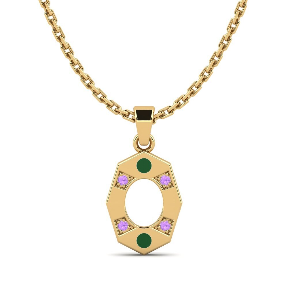 Amethyst Women's Pendant Breowtins