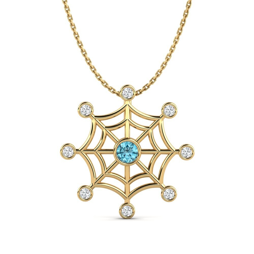 Blue Zircon Women's Pendant Buveno